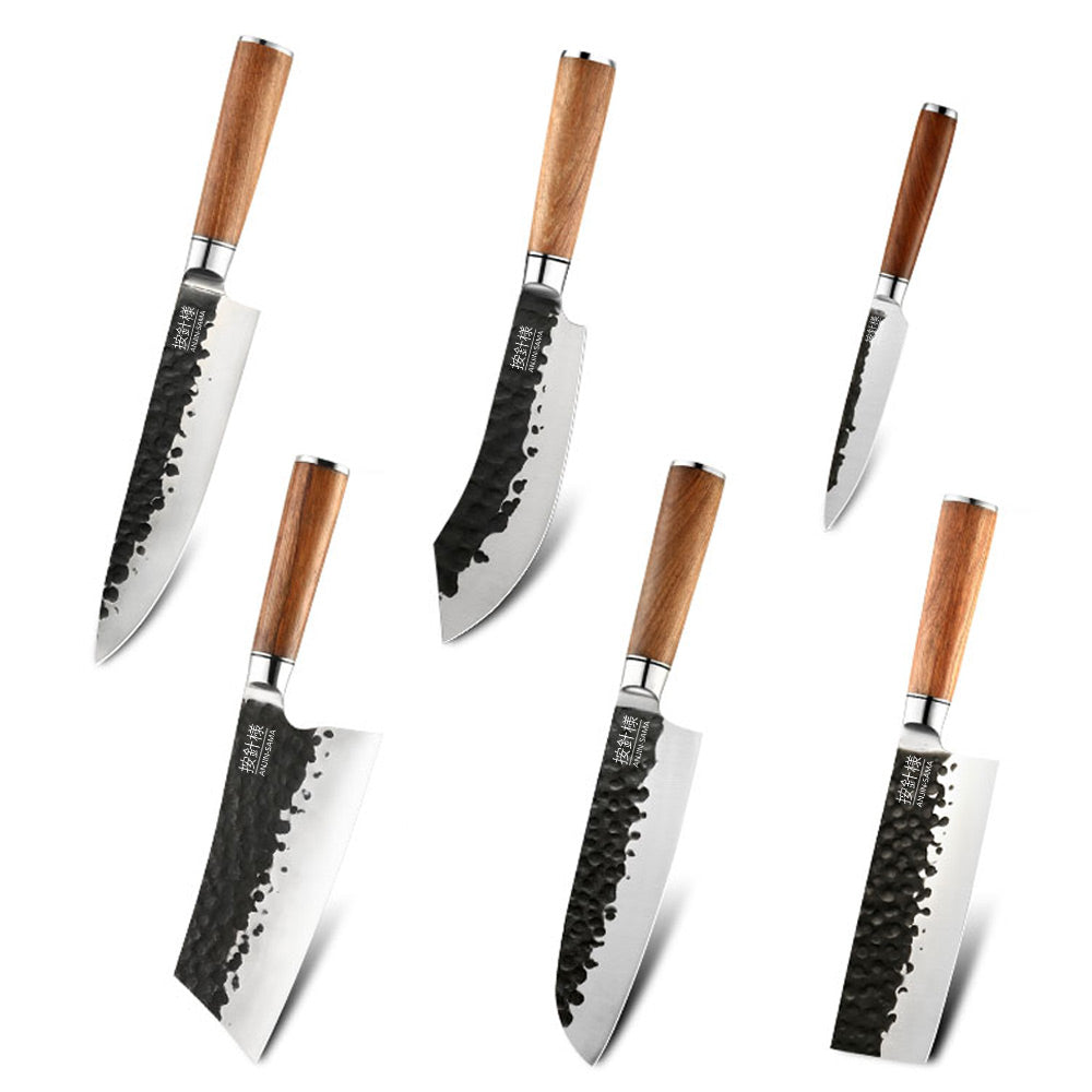 Anjin-Sama – Damascus Steel – Kitchen Utensil Set – DK-071SET