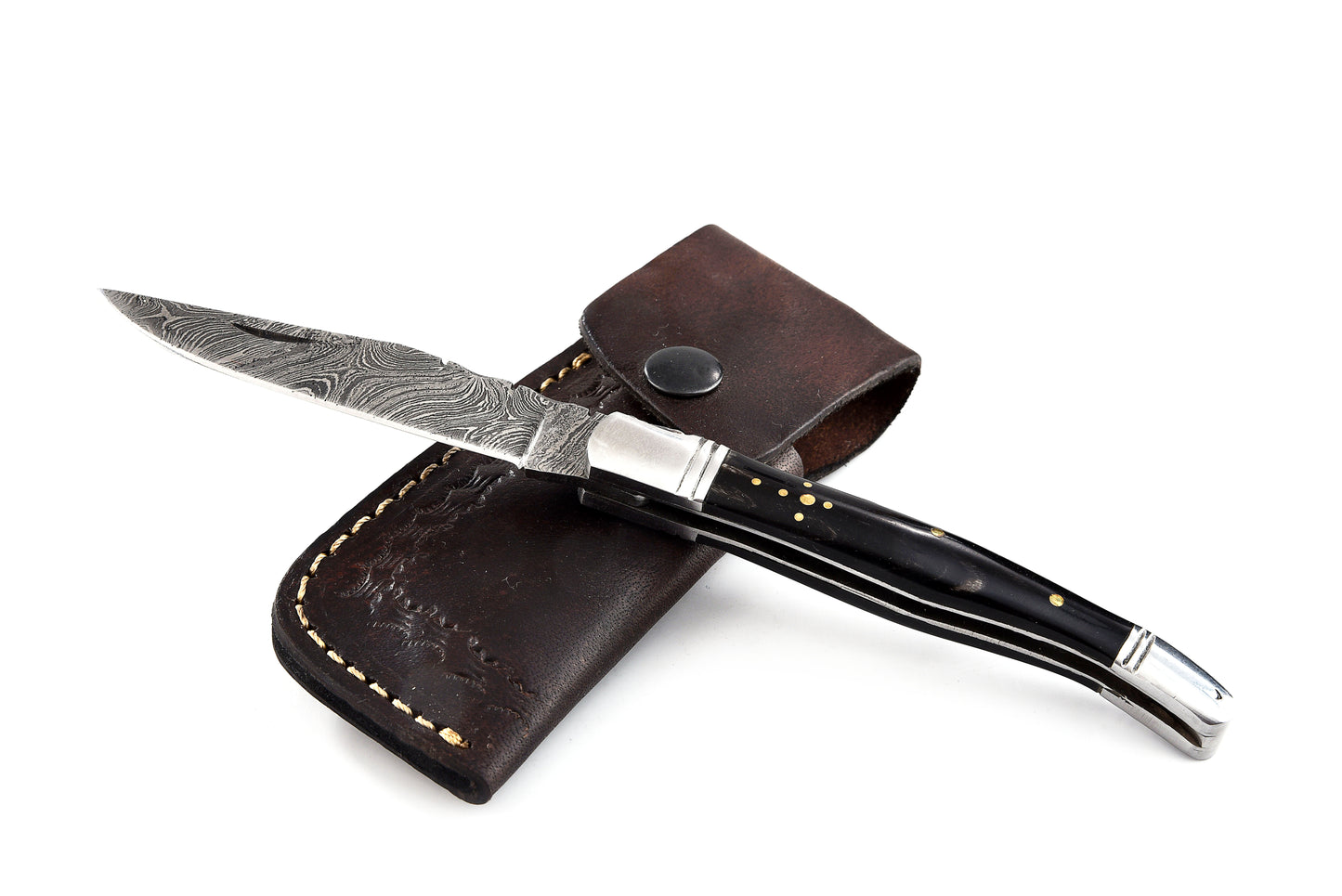 Koch – Damascus Steel – Folding Tool – 28C-16D