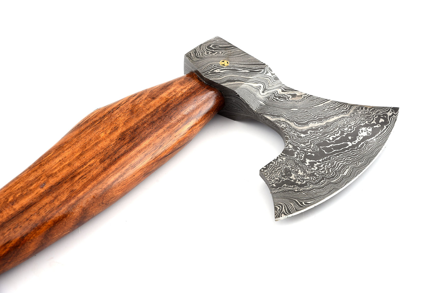 Damascus Valknut Axe - KKMB-DA-0004