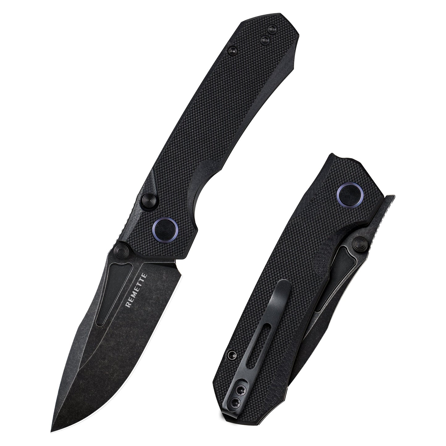 Remette – D2 Steel – Folding Daily Use Utility – RNDG1