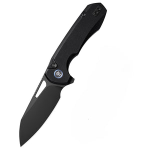 Remette RT-Camel - 14C28N Stainless Steel Folding Utility Tool - Black G-10 - RTCMLA
