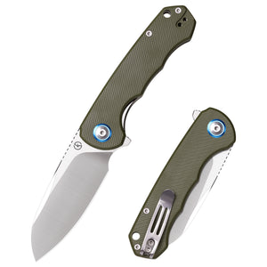 Koch – D2 Steel – Clip Point Folding Utility – QY24034G