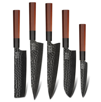 Anjin-Sama – Hammered Steel – Kitchen Utensil Set – DMS-327SET