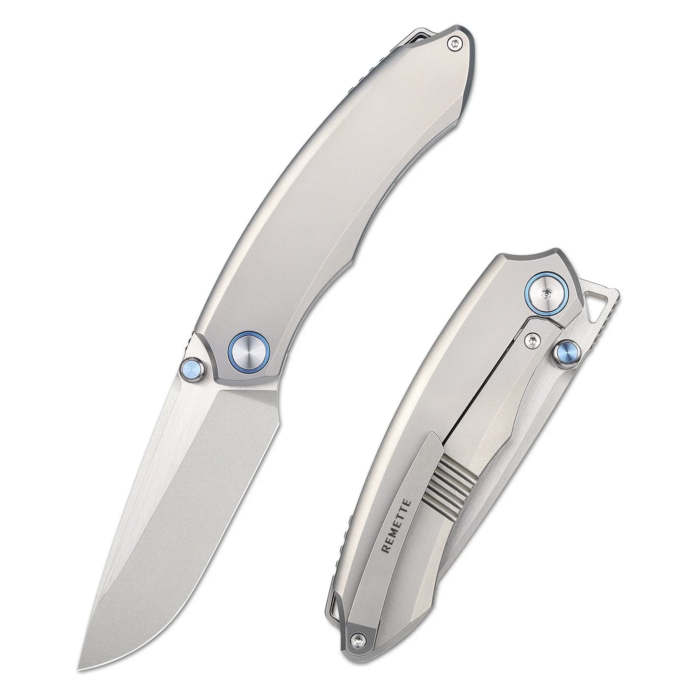 Remette – M390 Steel – Clip Point Folding Utility – WD108-G