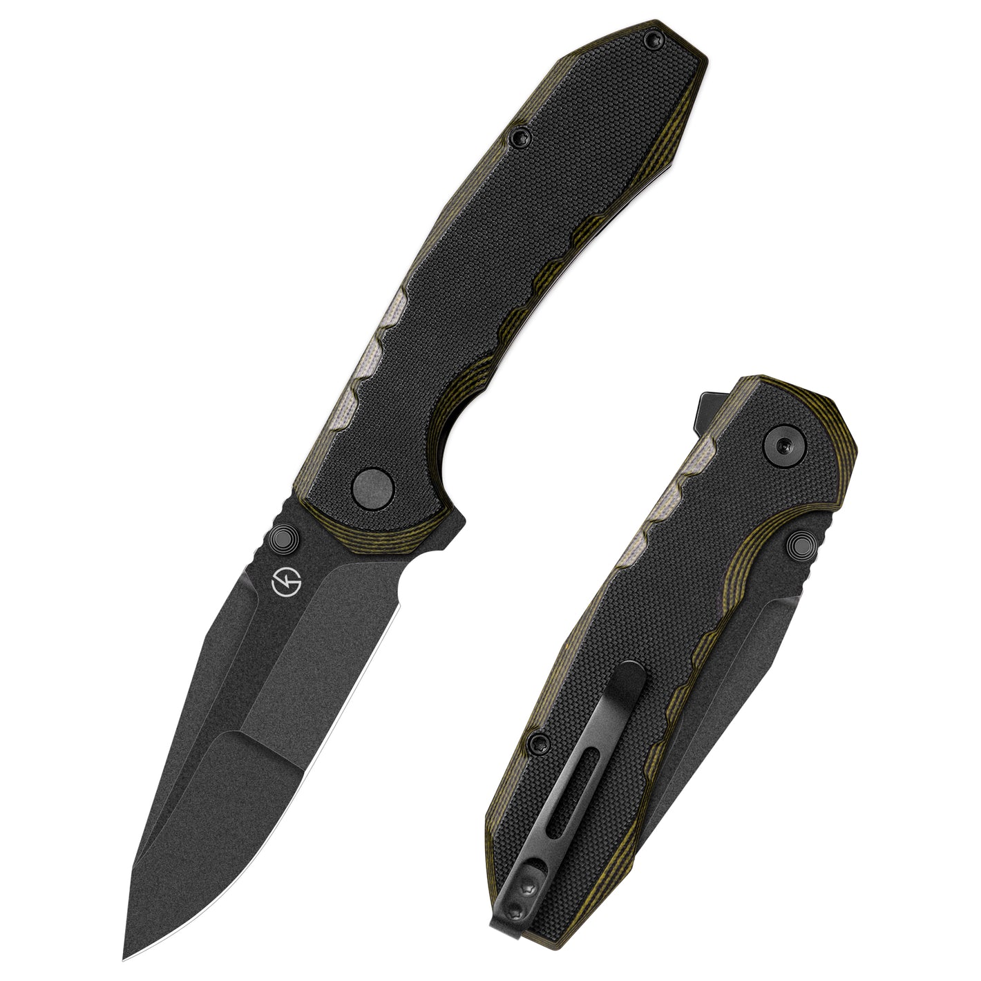 Koch – D2 Steel – Clip Point Folding Utility – QY24035