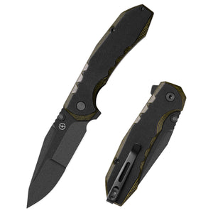 Koch – D2 Steel – Clip Point Folding Utility – QY24035