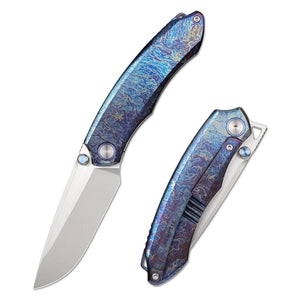 Remette – M390 Steel – Clip Point Folding Utility – WD108-B