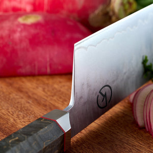 Anjin-Sama – Copper Damascus Gyuto Utensil – DMS-548A