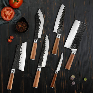 Anjin-Sama – Damascus Steel – Kitchen Utensil Set – DK-071SET