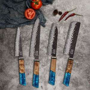 Anjin-Sama – VG10 Damascus – Kitchen Utensil Set – DMS-254SET