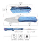 M390 Blue Titanium Tool Remette  — RTWP-IB