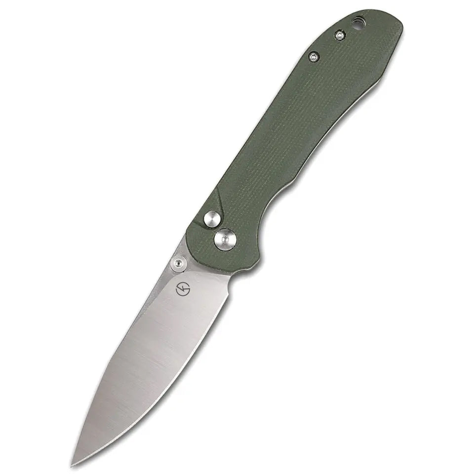 Koch – D2 Steel – Clip Point Folding Utility – QY4302