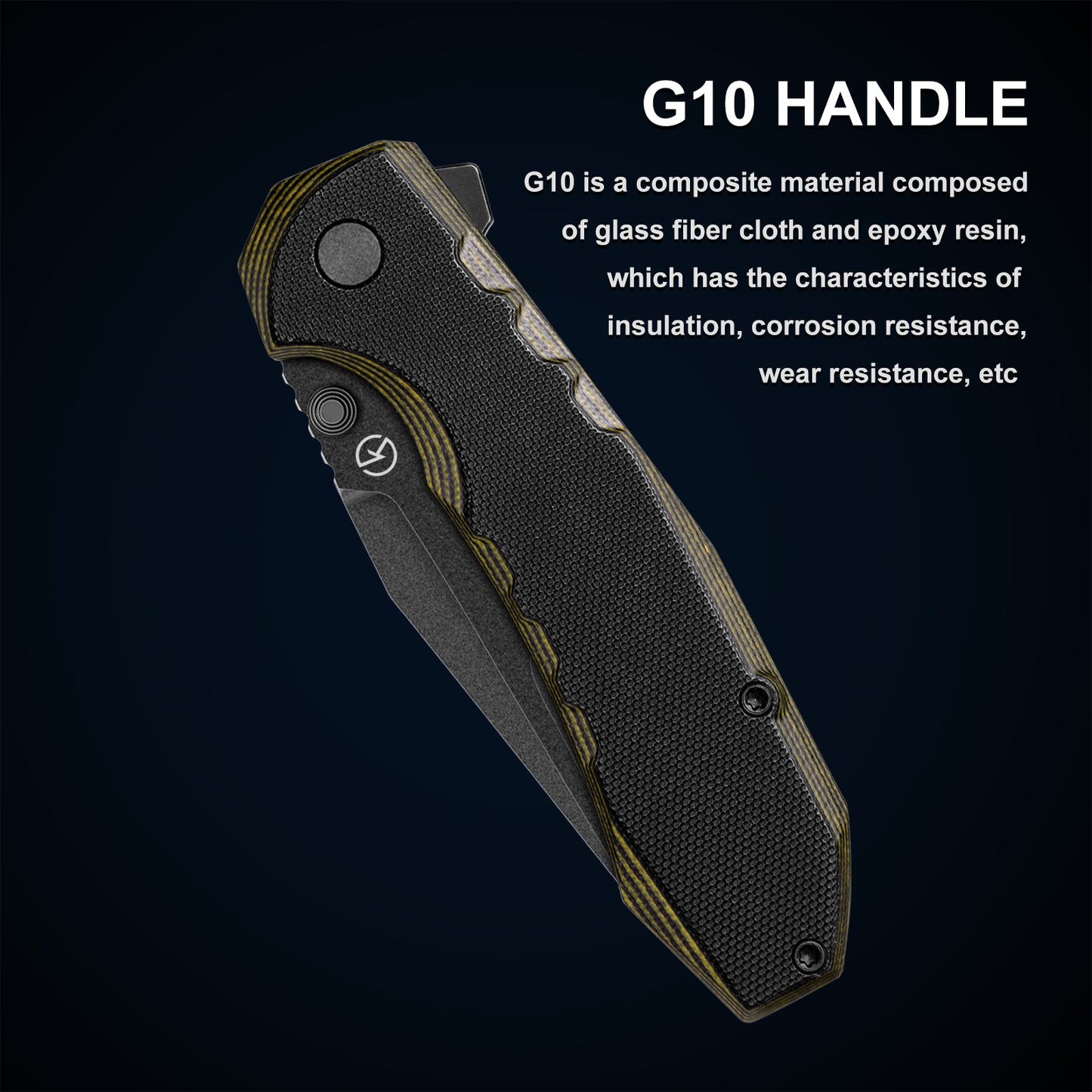 Koch Knives Drop Point QY24035 EDC Folder