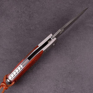 Koch – Stainless Damascus – Clip Point Folding Utility – KH2743