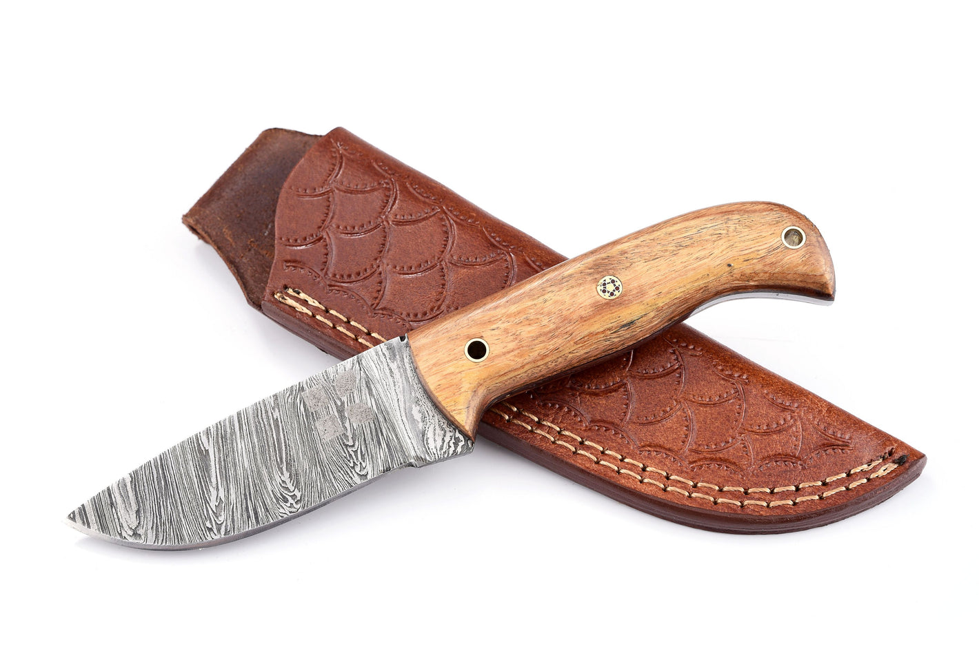 Koch Twisted Damascus Outdoor Utility Tool Walnut Handle MT-D-0015