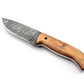 Koch Twisted Damascus Outdoor Utility Tool Walnut Handle MT-D-0015