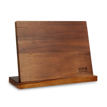 Koch-Anjin-Sama - Magnetic Acacia Wood Culinary Utensil Holder Stand - BL-040