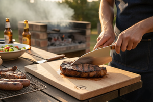 Koch Braai Carving Utensil and Cutting Board Gift Set CK-103