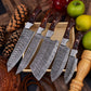 Koch – Damascus Steel – Kitchen Utensil Set – CR-WG5