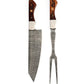 Koch – Damascus Steel – Carving Set – CS-DW1