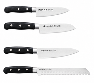Satake Sword Smith – SUS420J2 Stainless Steel – Japanese Culinary Utensil Set – SET-802ABS4