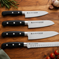 Satake Sword Smith – SUS420J2 Stainless Steel – Japanese Culinary Utensil Set – SET-802ABS4