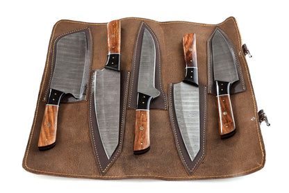 Koch Culinary Utensil Set (5-Piece Damascus)