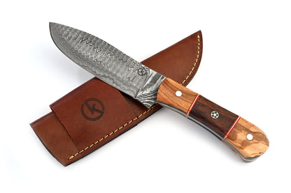 Koch – Carbon Damascus – Outdoor Tool – DHK-HBROW