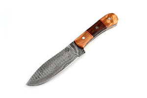 Koch – Carbon Damascus – Outdoor Tool – DHK-HBROW