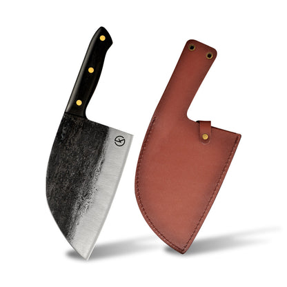 Koch  - Hand-Forged 5Cr15MoV Stainless Steel Braai Cleaver - DK-045