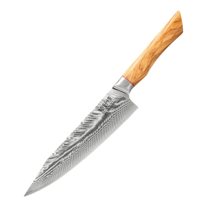 Anjin-Sama – Damascus Steel – Kiritsuke Kitchen Utensil – DMS-323K