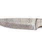 Koch  - Carbon Damascus Steel Fixed Outdoor Tool - Buffalo Horn Handle - DHK-HUNBH