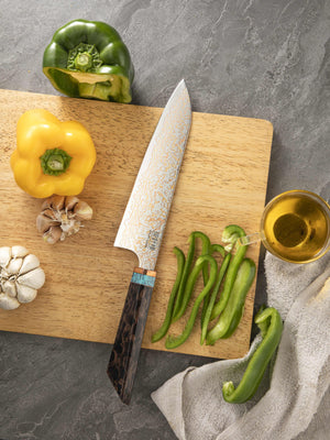 Anjin-Sama – Damascus Steel – Gyuto Utensil – DMS-512B