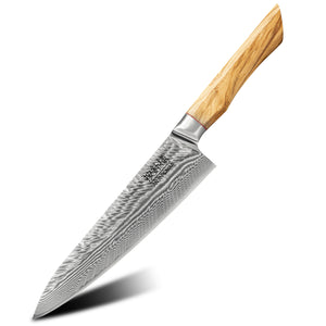 Anjin-Sama – Damascus Steel – Gyuto Utensil – DMS-323B