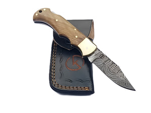 Koch – Handmade Damascus Folding Tool  – SCZ-952D