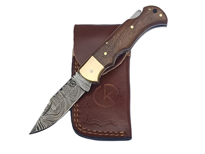 Koch – Damascus Folding Tool  – SCZ-952A