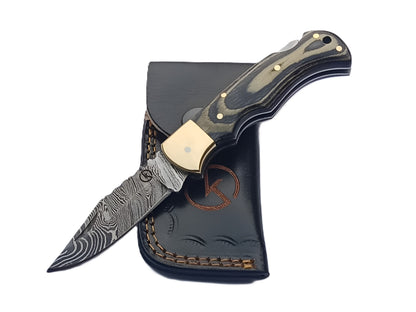 Koch – Damascus Folding Tool  – SCZ-952B