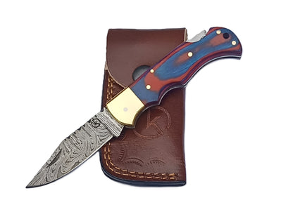 Koch – Damascus Folding Tool  – SCZ-952C