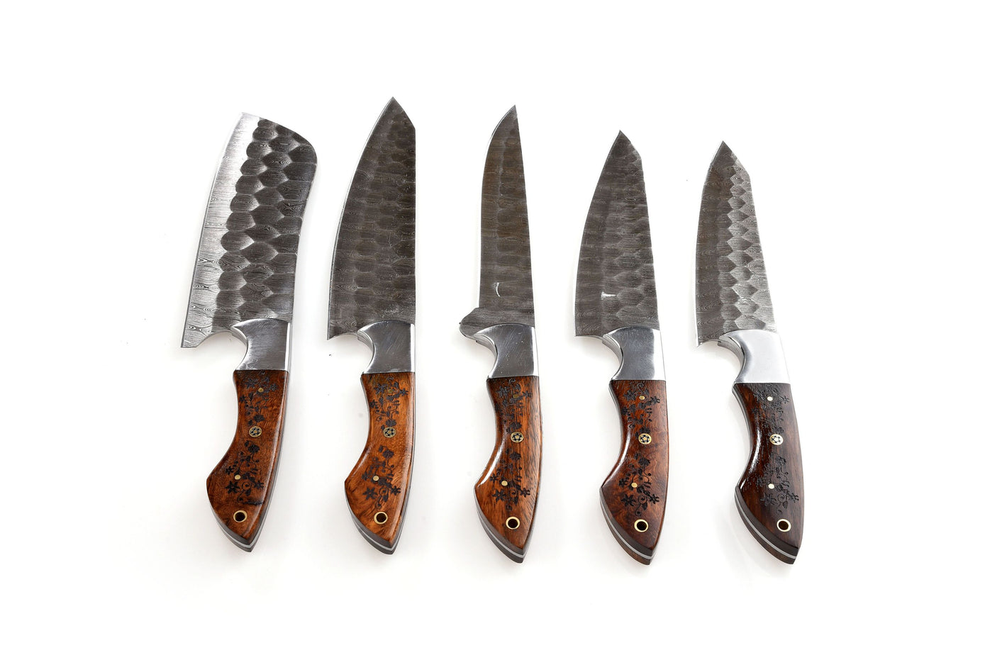 Koch – Damascus Steel – Kitchen Utensil Set – CR-WG5