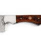 Damascus Steel Kiritsuke Chef's Knife with Leather Sheath - CK-DW1