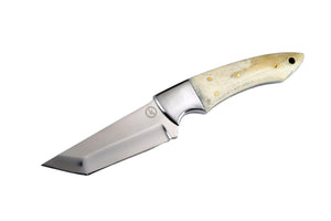 Koch Biltong D2 Fixed Utility Tool (Camel Bone Handle) GH-D2-109