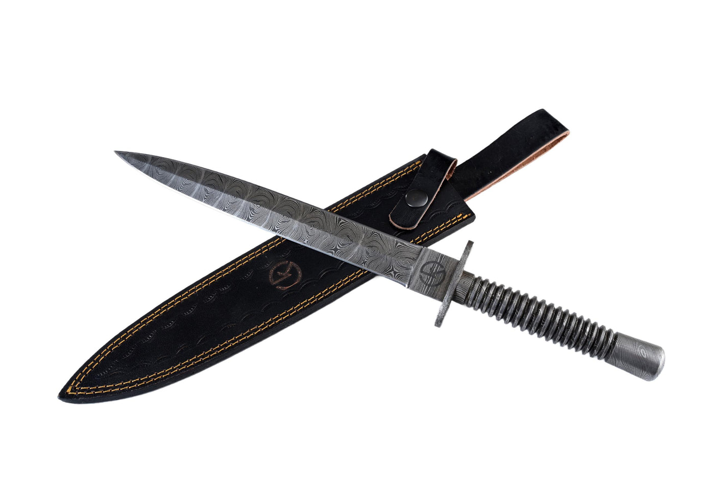 Koch Carbon Damascus Utility Tool SCZ-703