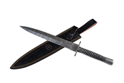 Koch Carbon Damascus Utility Tool SCZ-703