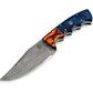 Koch  - 67-Layer Carbon Damascus Steel Fixed Outdoor Tool - DHK-0004BRM