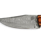 Koch  - 67-Layer Carbon Damascus Steel Fixed Outdoor Tool - DHK-0004BRM