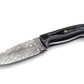 Koch Twisted Damascus Outdoor Utility Tool: Grey-White Micarta Scales MT-D-0099