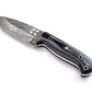 Koch Twisted Damascus Outdoor Utility Tool: Grey-White Micarta Scales MT-D-0099