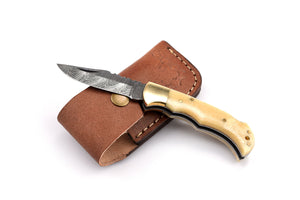Koch – Carbon Damascus – Folding Tool – MB-FK-1010