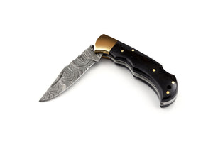 Koch – Carbon Damascus – Folding Tool – MB-FK-1011