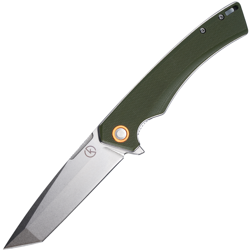 Koch – D2 Steel – Reverse Tanto Folding Utility – KK246GT